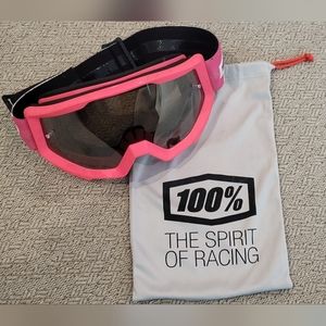 100% strata dirt bike / motorcycle / ski / snowboard goggles